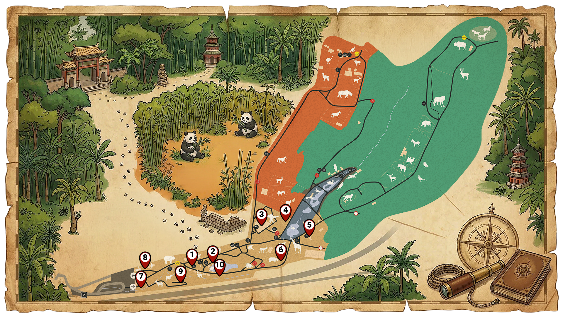 Mapa arealu